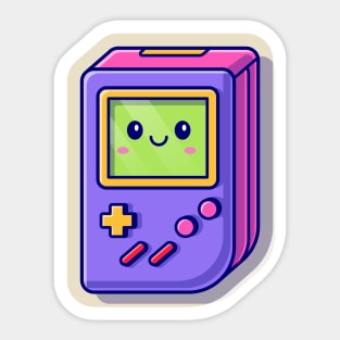 Cute kawaii Game Console Cartoon Sticker